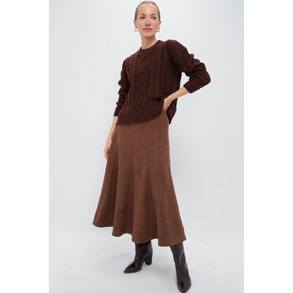 Tuckernuck Brown Midi Skirt - Picture 5 of 10